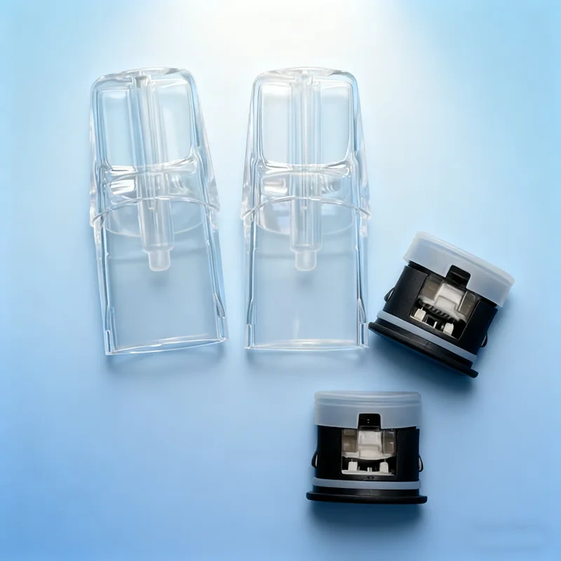 LANA 1.6ML空煙彈｜一代通用可註油空倉・白底發光版