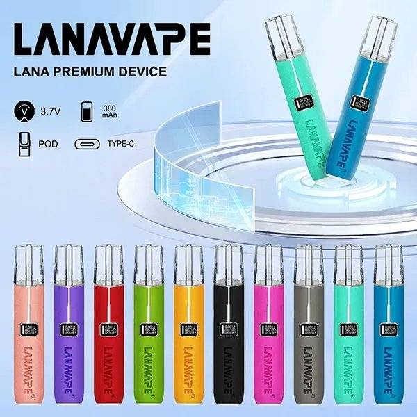 LANAVAPE 皮革主機 | 8W/10W功率切換 | 1代通用主機現貨
